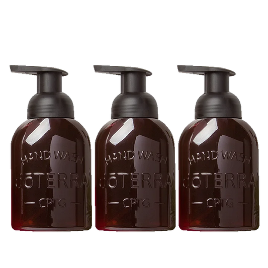 doTERRA Amber Foaming Hand Wash Dispenser - 3 Pack