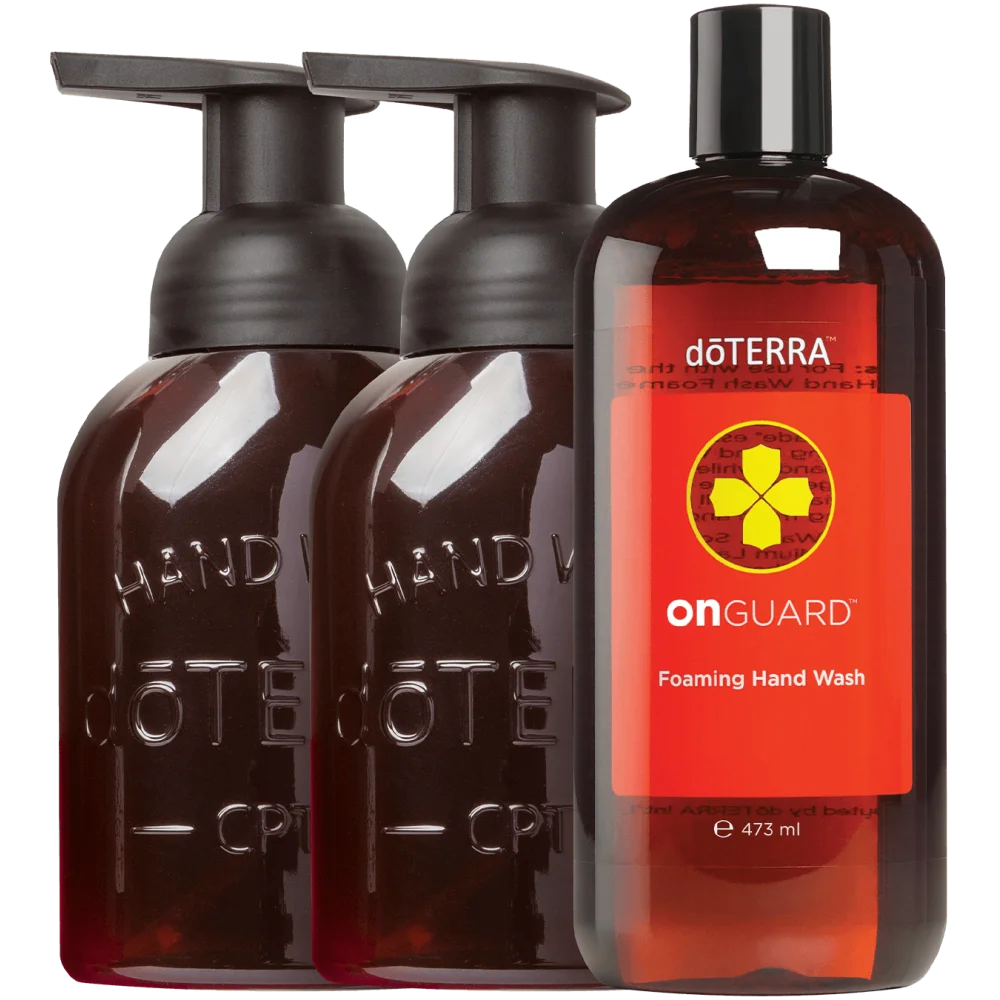 doTERRA On Guard Foaming Hand Wash with 2 Dispensers