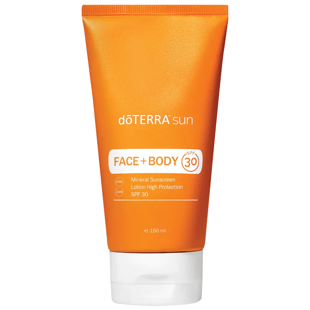 dōTERRA Pure and Natural Essential Oils | dōTERRA™ sun Face + Body Mineral Sunscreen Lotion