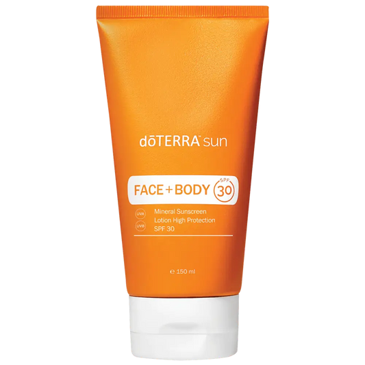 dōTERRA Pure and Natural Essential Oils | dōTERRA™ sun Face + Body Mineral Sunscreen Lotion