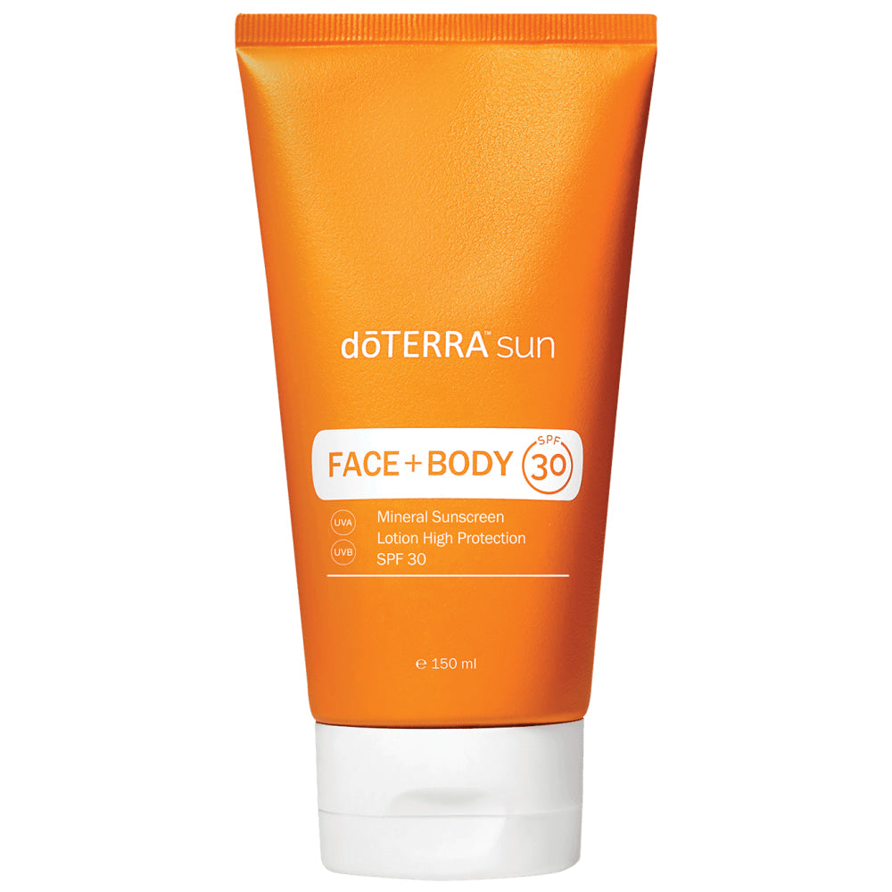 dōTERRA Pure and Natural Essential Oils | dōTERRA™ sun Face + Body Mineral Sunscreen Lotion