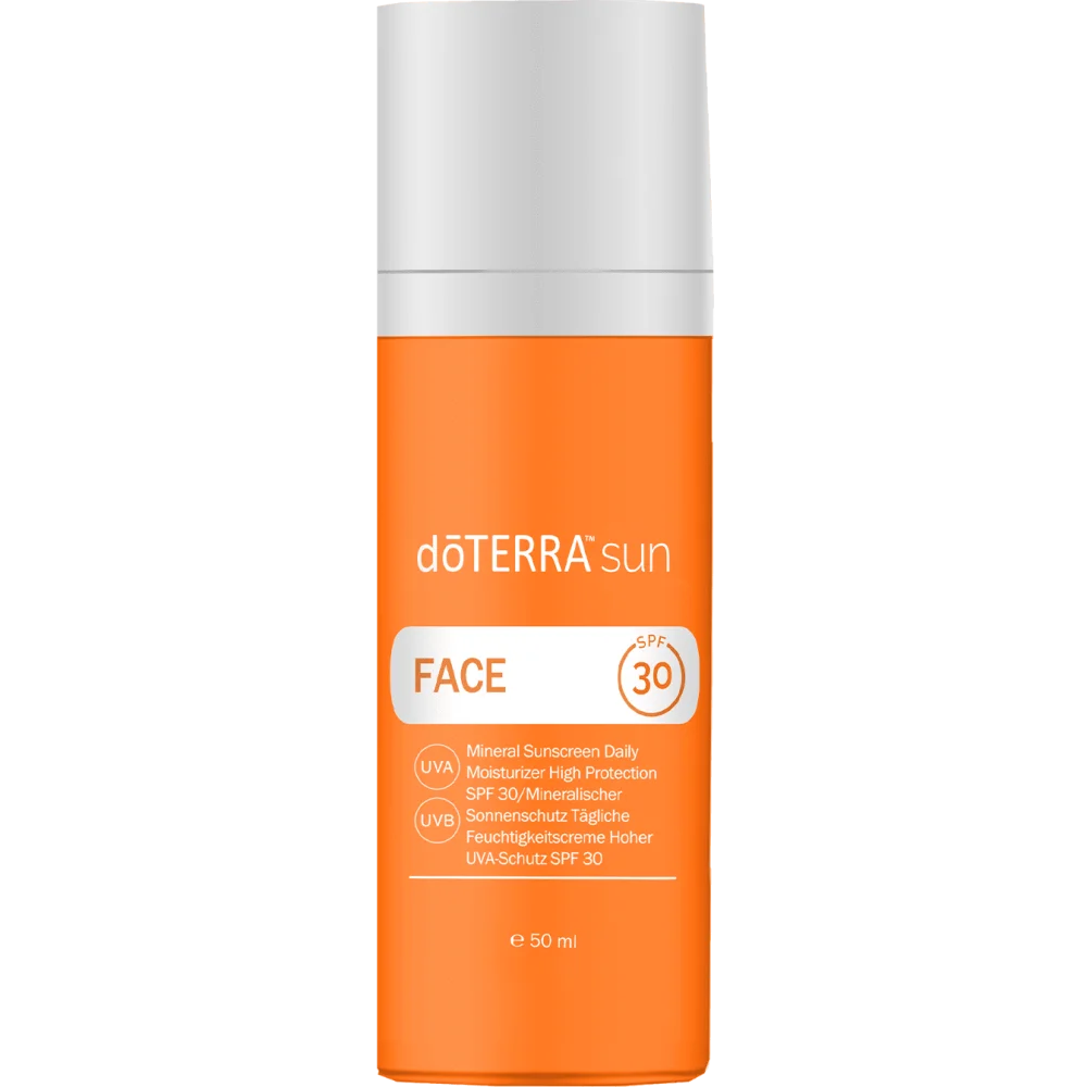 dōTERRA Pure and Natural Essential Oils | dōTERRA™ sun Face Mineral Sunscreen Daily Moisturiser