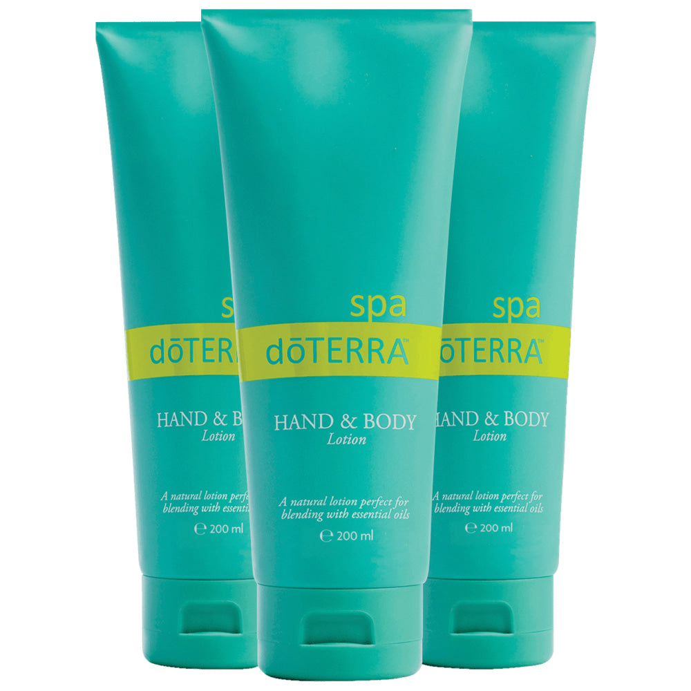 dōTERRA Pure and Natural Essential Oils | Hand & Body Lotion (3 Pack)